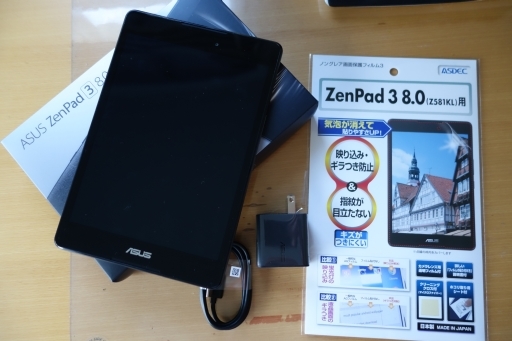 ASUS ZenPad3 8.0 ノングレア　液晶保護フィルム　ASDEC