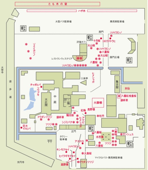 北方文化博物館　平面図
