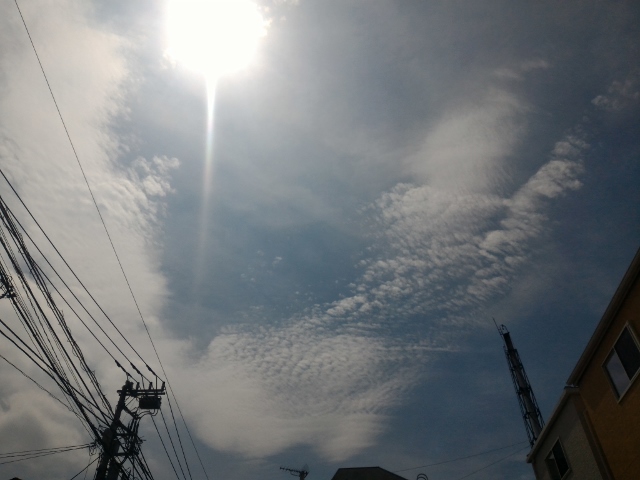 天の雲