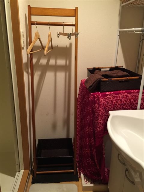 ２０１６年夏、クラトームはさらに快適に進化しました！　その１　脱衣所をさらに快適に！小タオルも！　Krathoorm evolution 2016 Summer No.1 More comfortable dressing room and additional small towel.