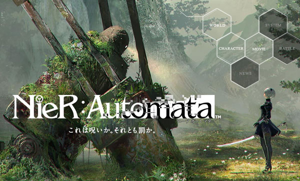 Nier Automata ニーア オートマタ 2bの見えまくってるアクションバトル最新スクリーンショットが公開 ゲーム速報