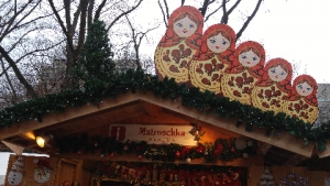 クリスマスマーケットマトリョーシカ