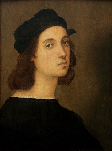 ラファエロ・サンティ『自画像』1506年