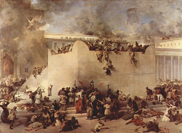 フランチェスコ・アイエツ『エルサレム神殿の破壊』