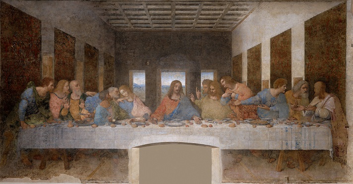レオナルド・ダ・ヴィンチ『最後の晩餐』1495-1498