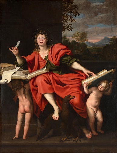 ドメニコ・ザンピエーリ　『福音記者ヨハネ』1621–29年