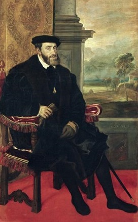 ティツィアーノ・ヴェチェッリオ 『カール５世』1548年