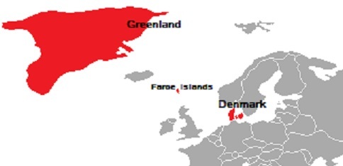 デンマーク王国の3つの構成国 グリーンランド、フェロー諸島、デンマーク